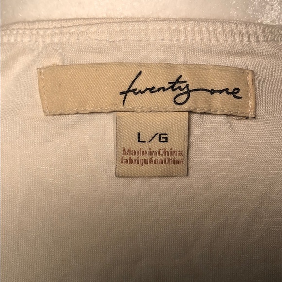 Twenty One black and white racer back tank dress - Picture 8 of 8